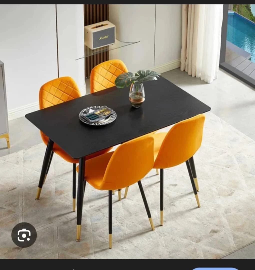 Modern Rectangular Dining Table Set | Afrikonet SL Ecommerce