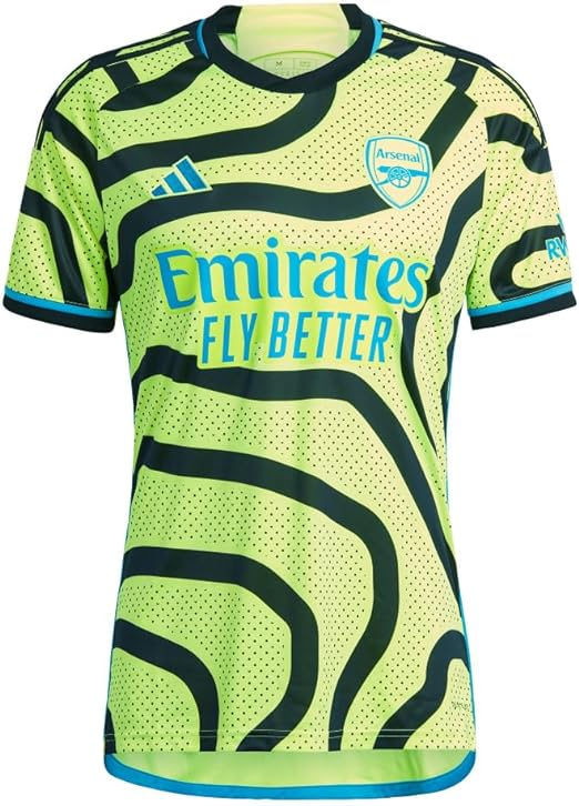 adidas Men's Soccer Arsenal 23/24 Away Jersey - Loosely Inspired by The Team's B