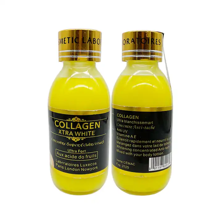 Collagen Serum Mixed With Body Lotion