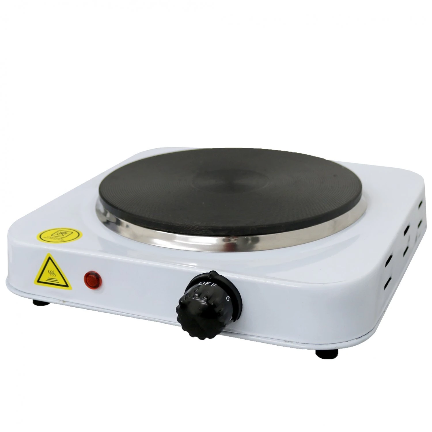 Elite Gourmet ESB-301BF# Countertop Single Cast Iron Burner, 1000 Watts Electric