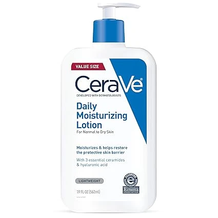 CeraVe Daily Moisturizing Lotion for Dry Skin, Body Lotion & Face Moisturizer wi