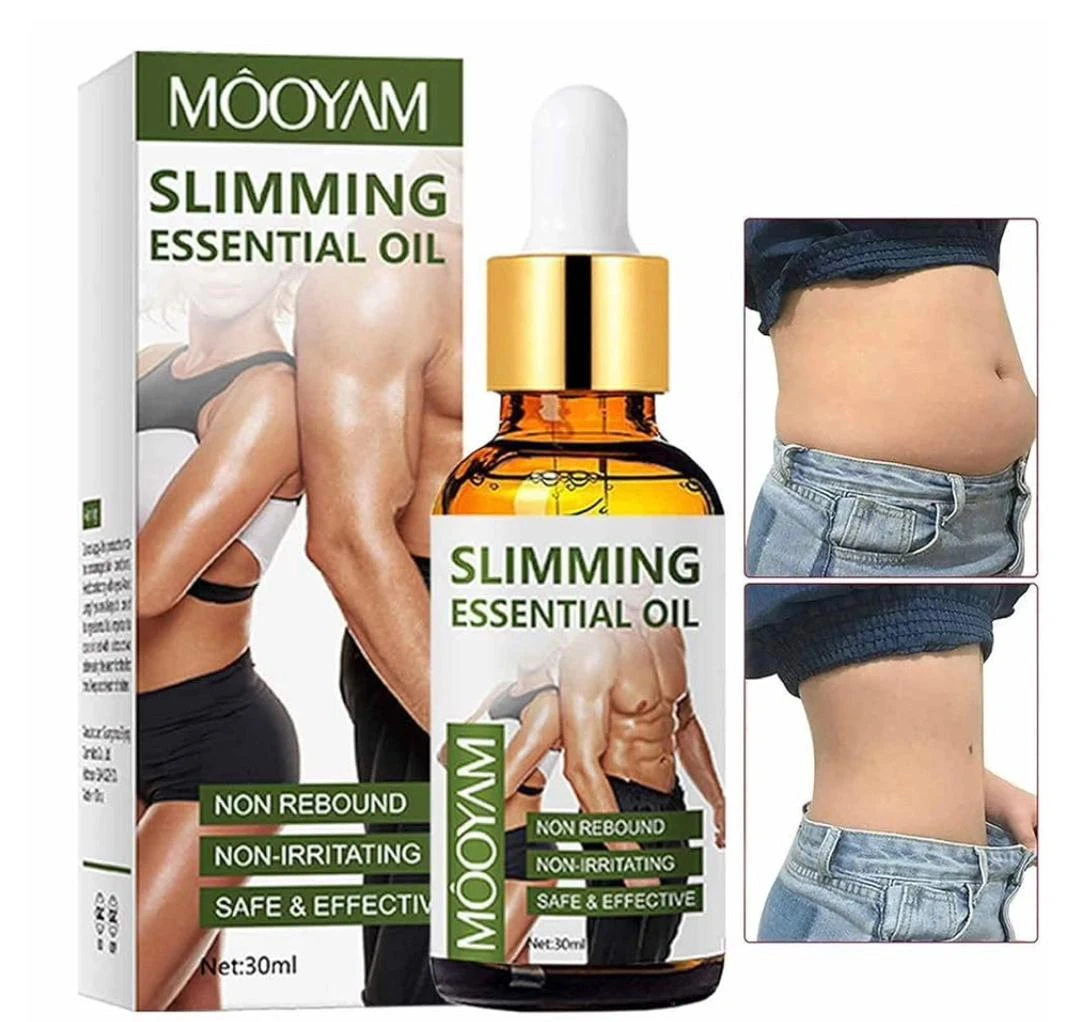 Slimming Oil,30ml Belly Drainage Slimming Oil with Natural Plant Extracts - Mois