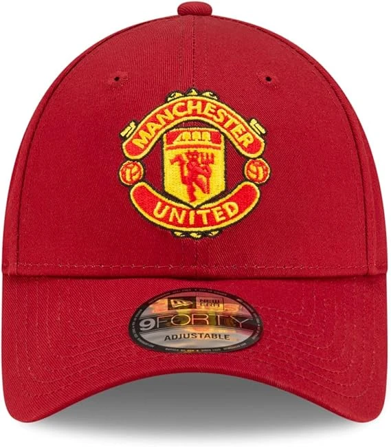 New Era 9Forty Adjustable Cap - Manchester United red