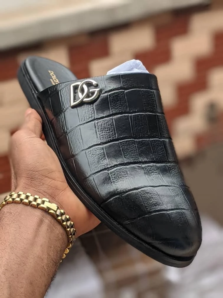 Dolce & Gabbana Men's Half Shoe or Backless Loafer.
