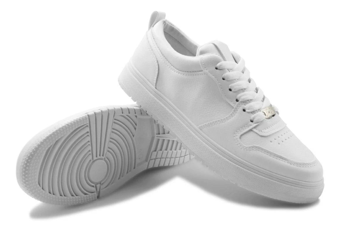 White Low Top Sneakers
