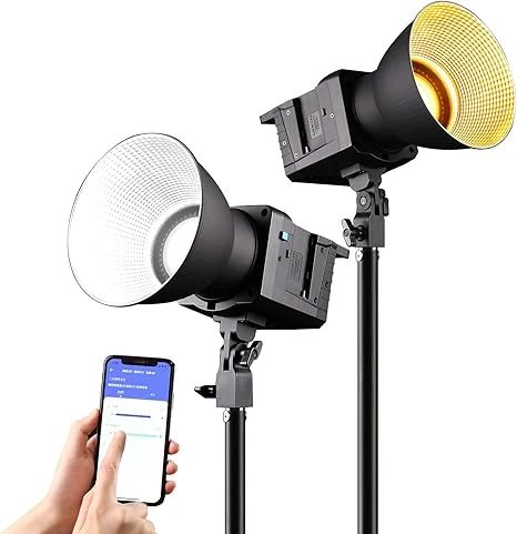 Sutefoto 100(W) LED Video Light 2800K-10000K Bi-Color Continuous Lighting, 58600