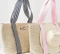 Beach Bags for Women Straw Bag Vacation Summer Large Foldable Straw Beach Bag To