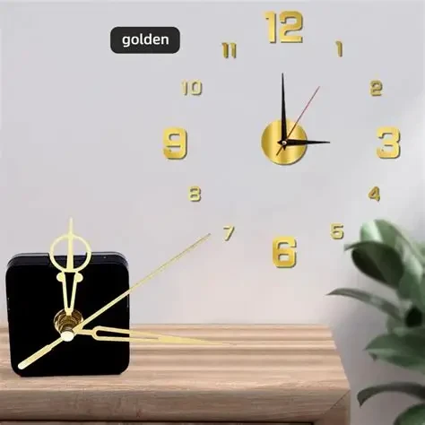 3D DIY Wall Clock