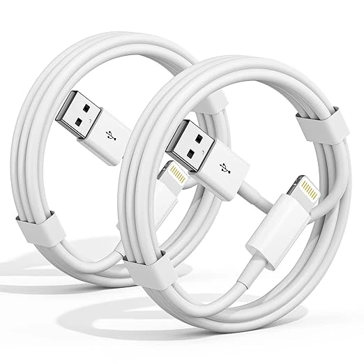 Car Apple CarPlay Cable,2 Pack 3FT iPhone Charger Cord [Apple MFi Certified] USB