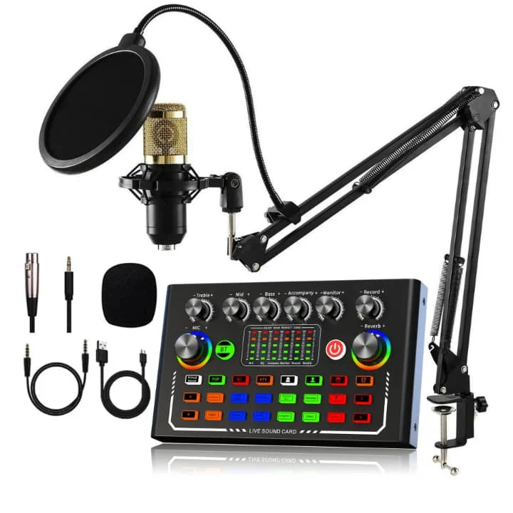 condenser microphone and...