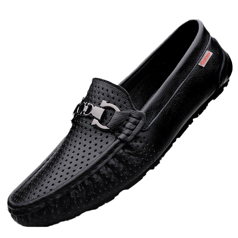 Leather shoe