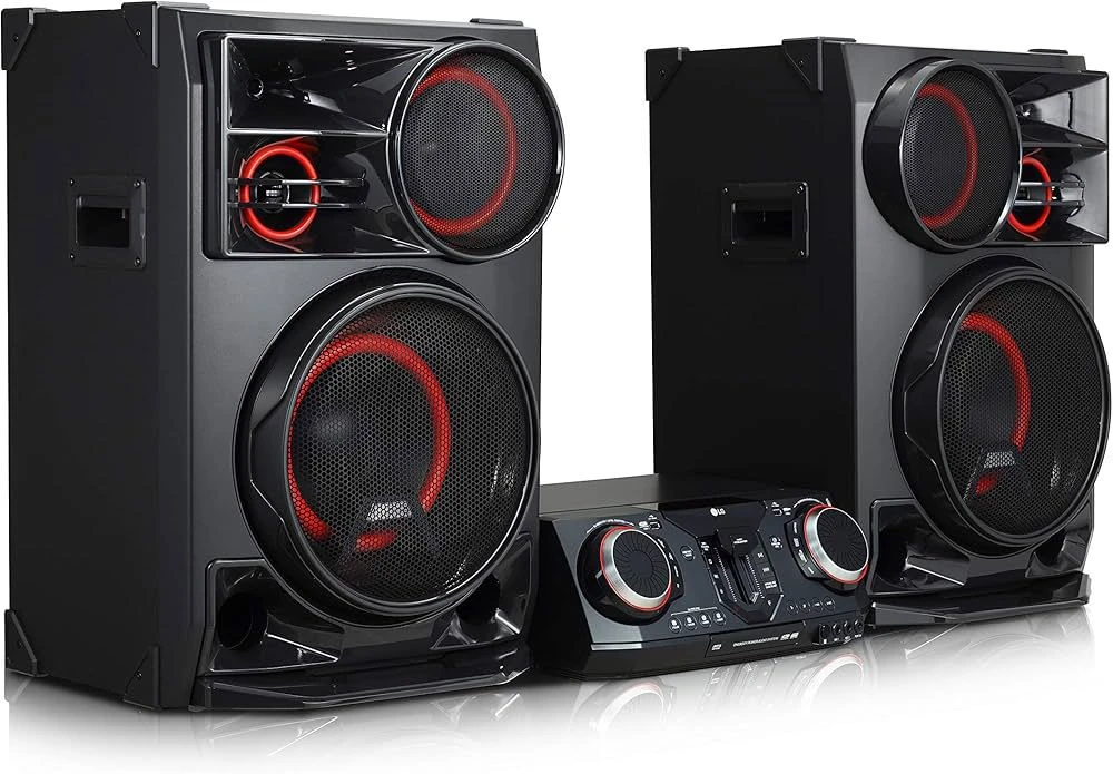 LG CL98 XBOOM Entertainment System w/Karaoke Creator & DJ Effects with LED Light