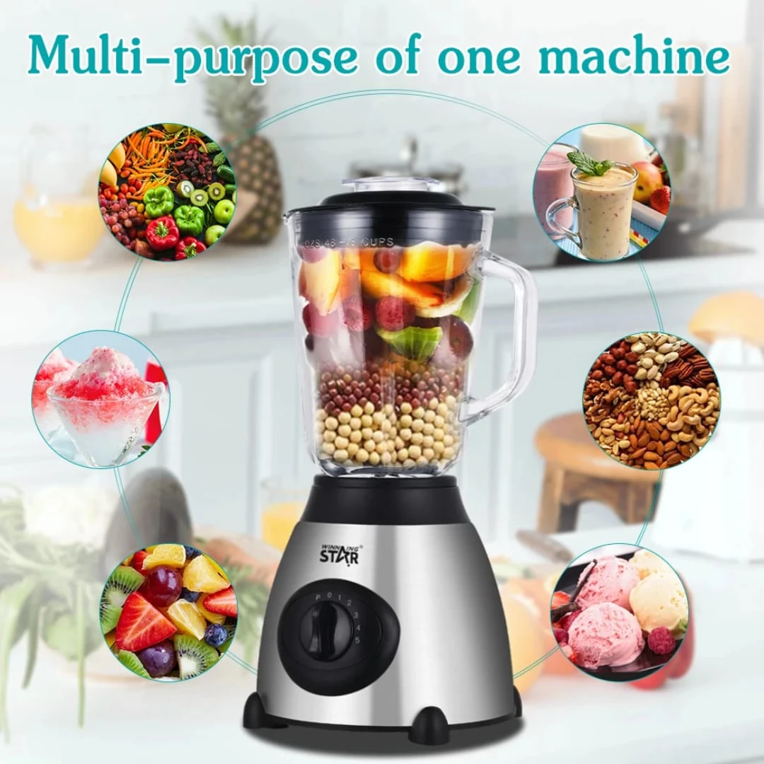 900W Multifunctional Blender & Juicer | High-Power Smoothie Maker with Portable 