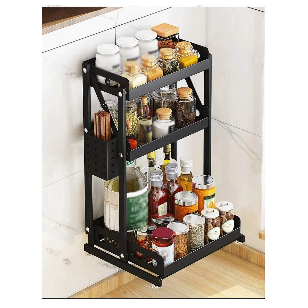3 Tier Kitchen Spice Rack Countertop Oraganizer