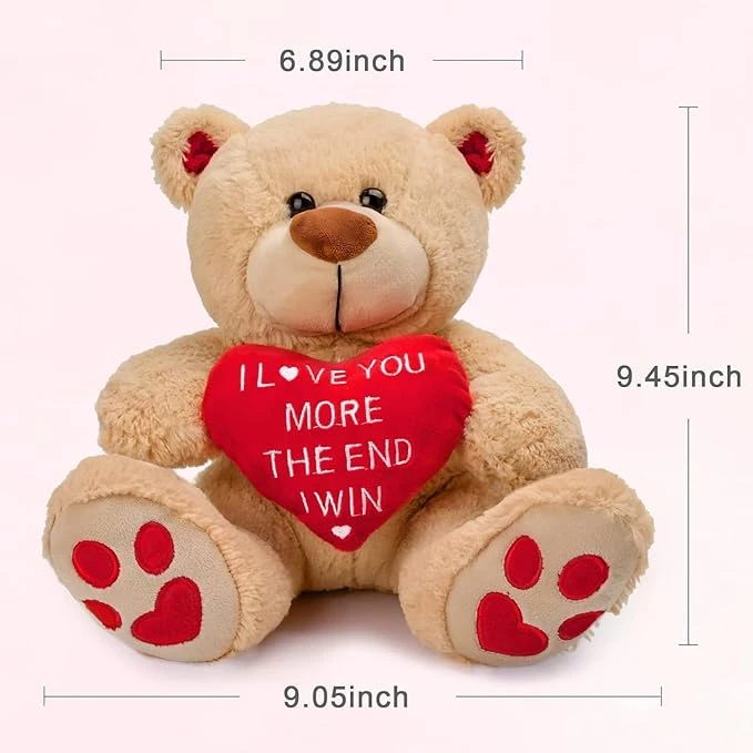 Valentines Day Gifts for Her Kids: 10 Inches Teddy Bear Funny Cute Stuffed Anima