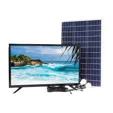 43-Inch Rechargeable Solar Smart TV with Solar Panel