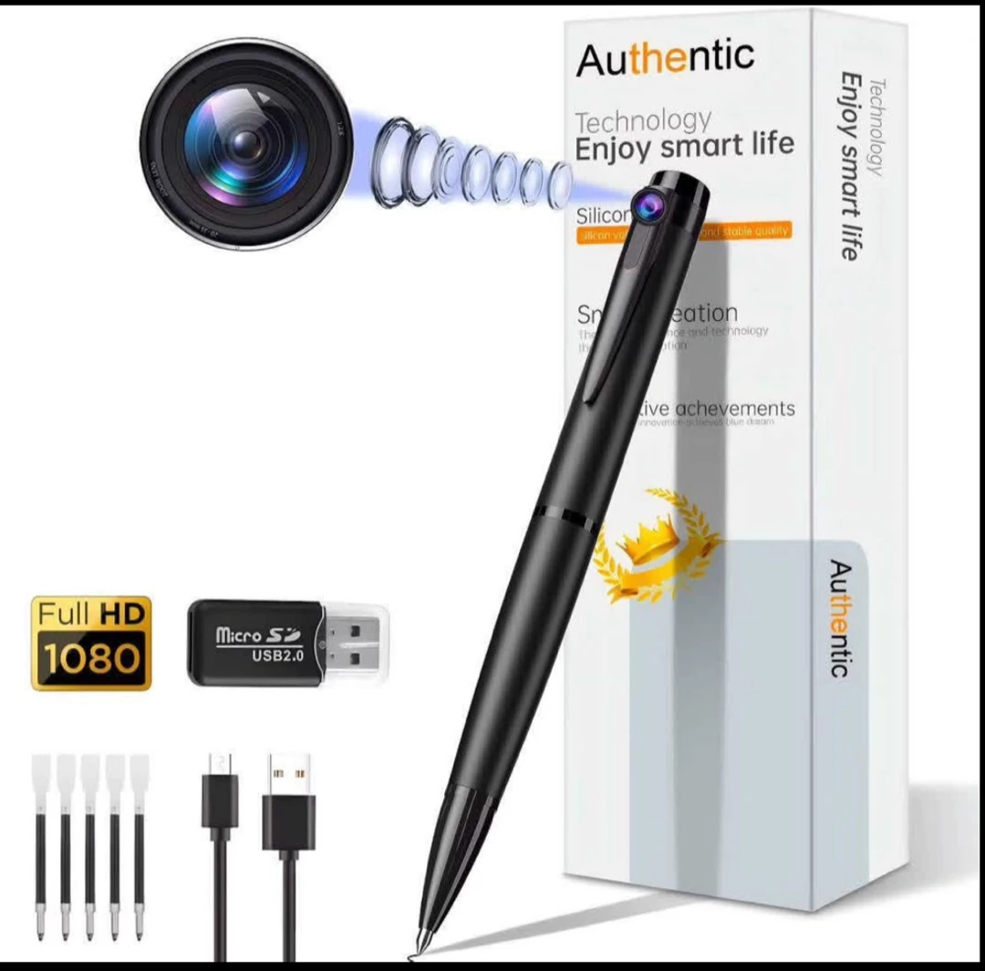 Wifi pen camera (P2P) - FULL HD Mini Spy hidden recorder CCTV + micro sd support up to 128GB