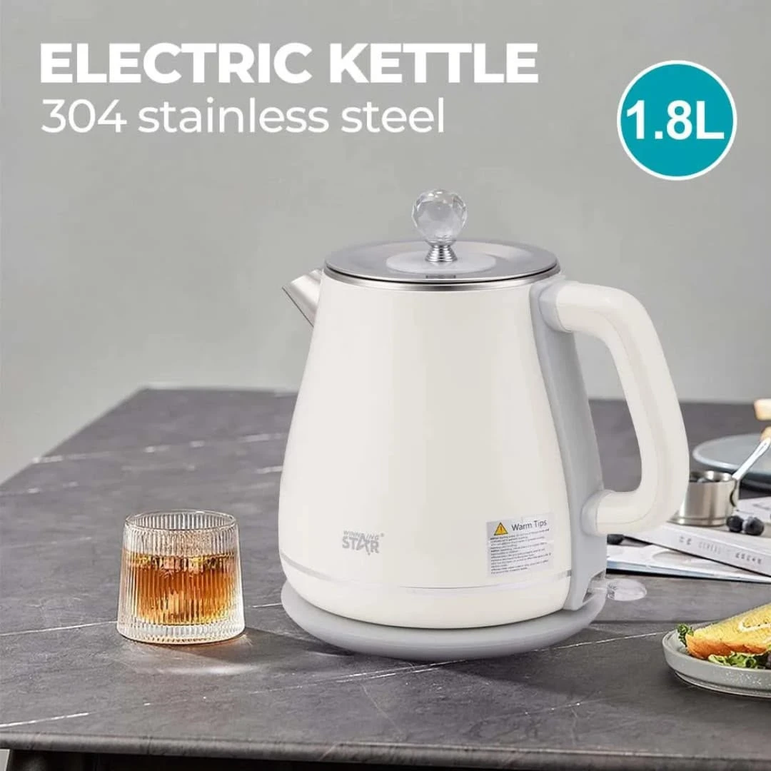 Electric Kettle, 1.5L Coffee Hot Tea Kettle Water Boiler