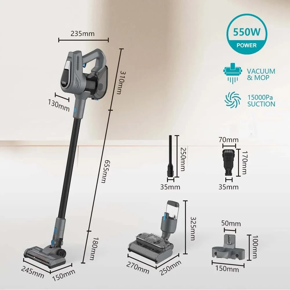 Winning Star ST-5046 Upright Vacuum Cleaner,