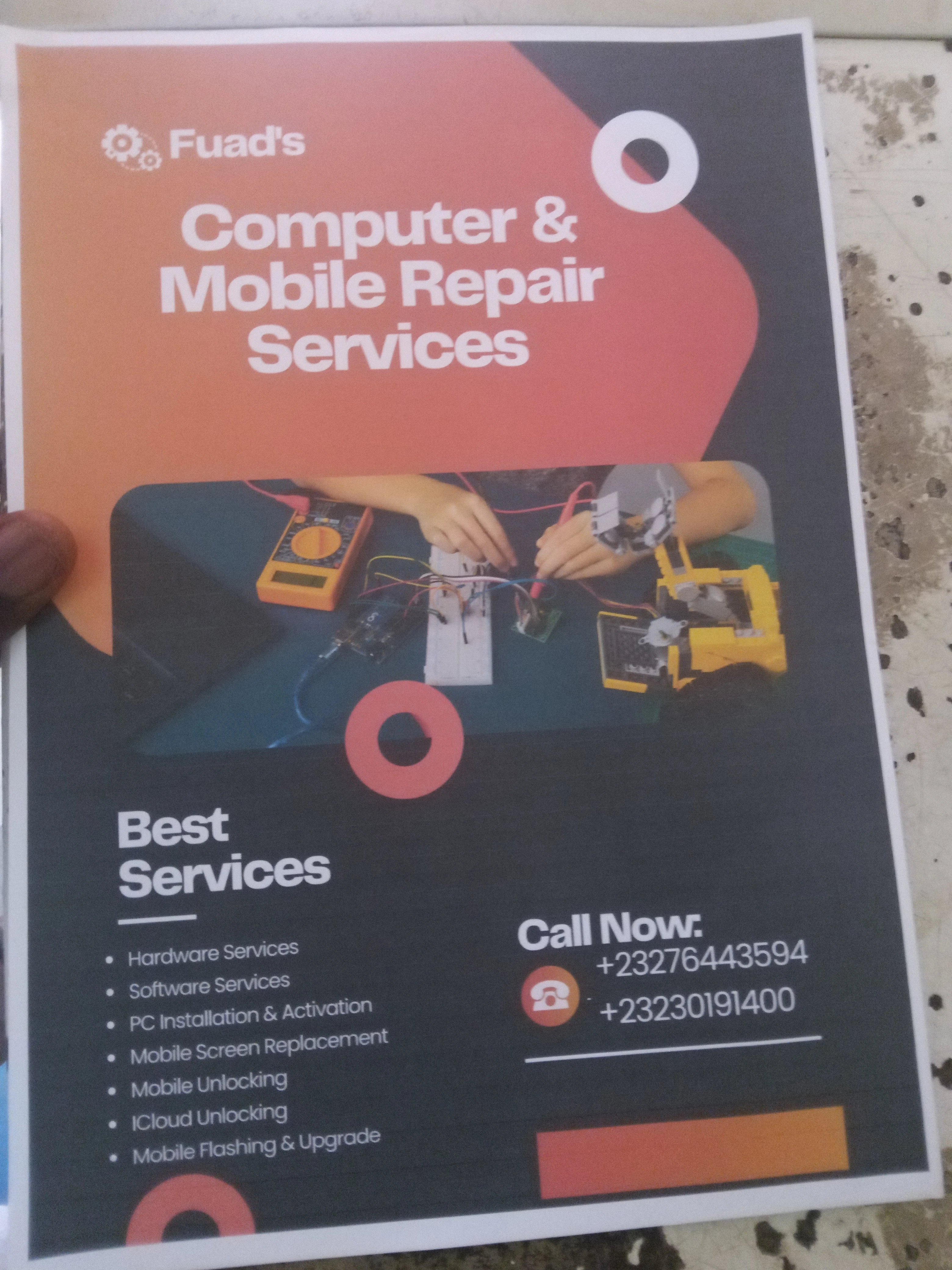phone and computer repair services